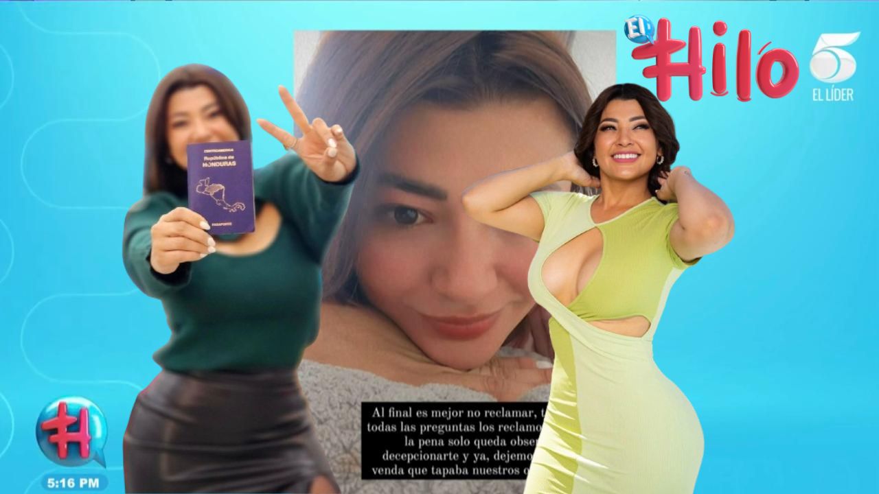 Imagen de ¿Milagro Flores abandona Honduras? La presentadora 'se quita la venda de los ojos' y revela su decepción