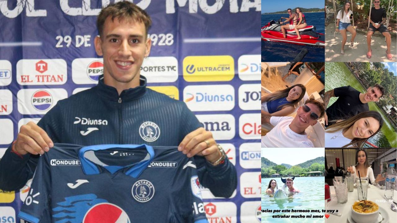 Imagen Principal de Nota: Rodrigo, hermano del jugador Agustín Auzmendi, recibe sorpresa de su novia al llegar a Honduras