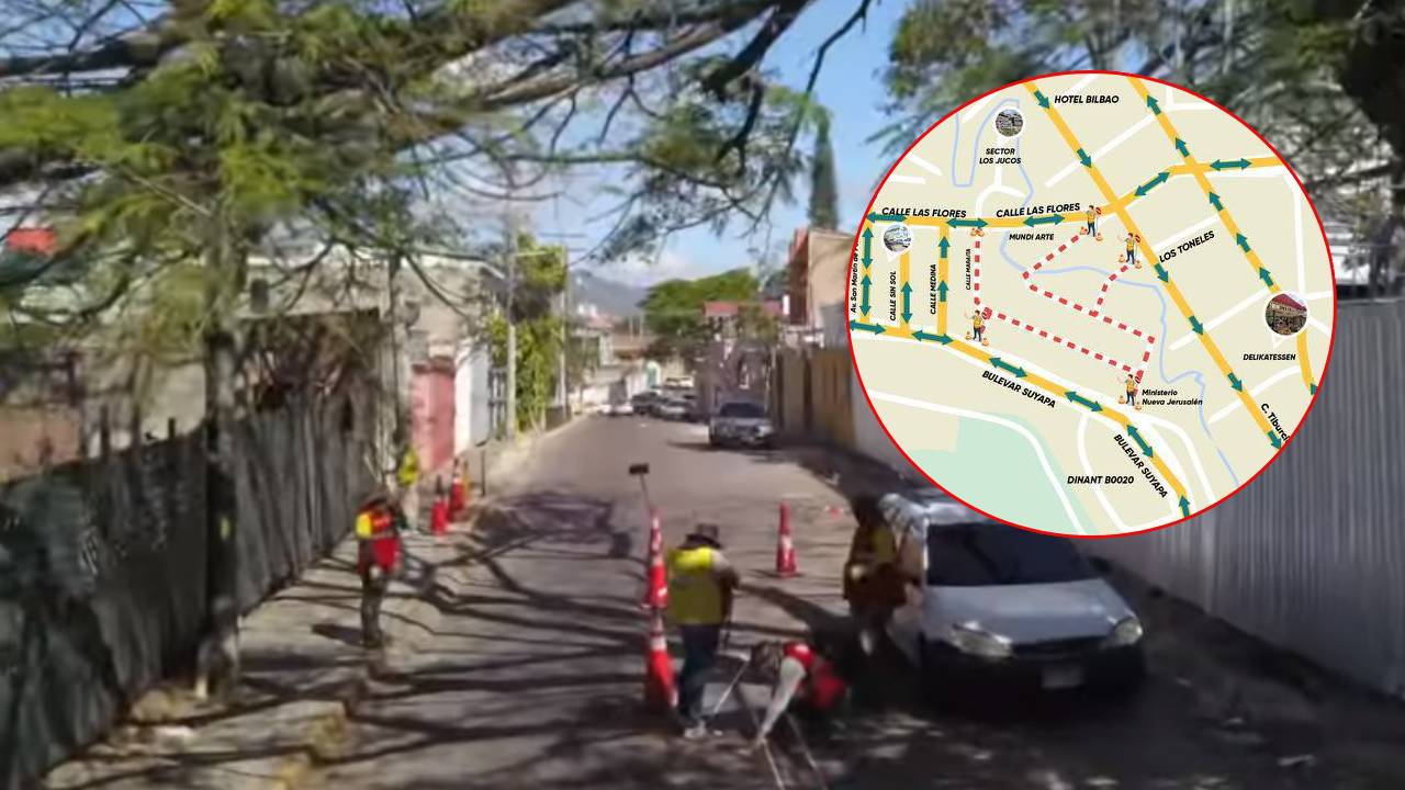 Imagen de ¡Atención! AMDC anuncia cambios en vías por obras en barrio Morazán y bulevar Juan Pablo II