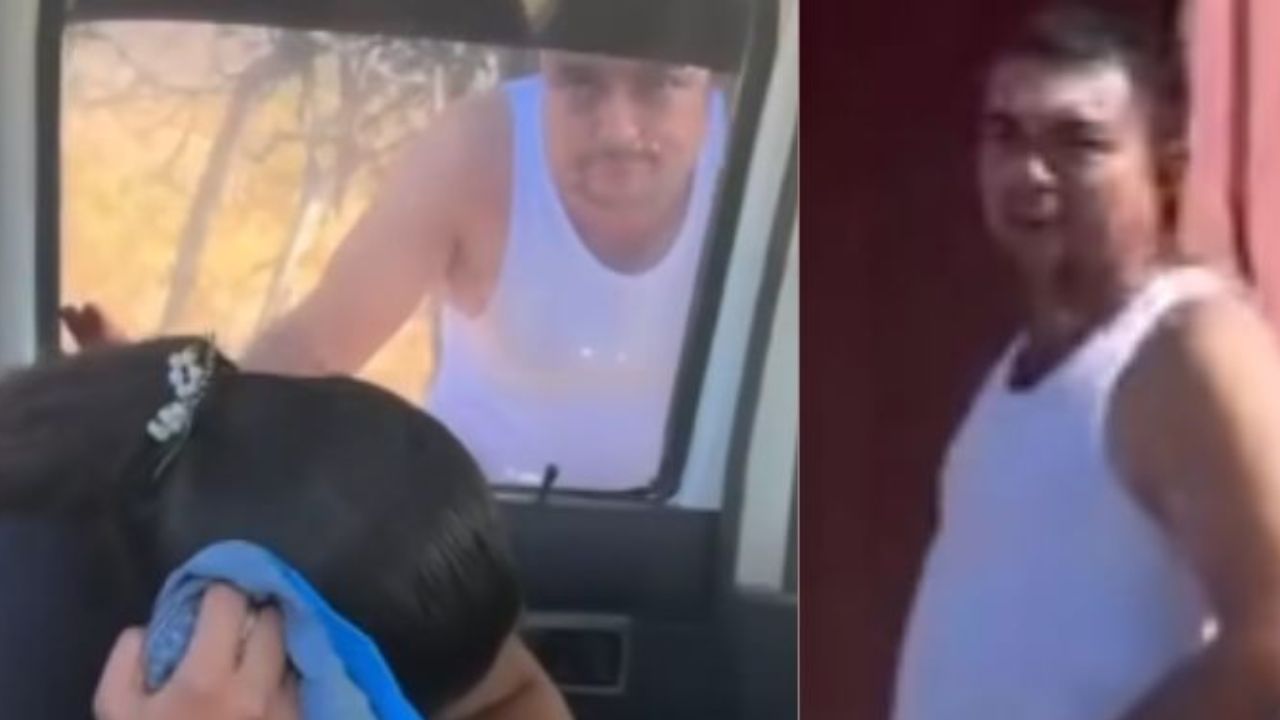 Imagen de 'Degenerado': mujer encuentra a su marido siendo infiel en su auto