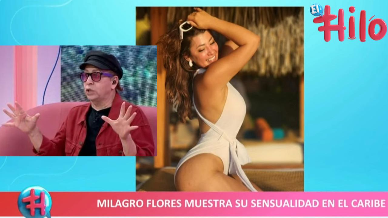 Imagen de 'Que se formalice o se dedique a películas triple...': Miguel Caballero sobre Milagro Flores