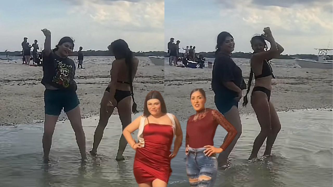 Imagen Principal de Nota: Wendy Tejada y Paz Calderón sorprenden perreando en la playa de EE.UU.