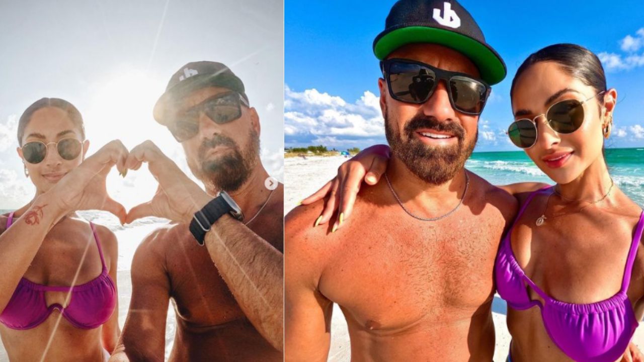 Imagen Principal de Nota: Jorge Bernal y su esposa  Karla Birbragher disfrutan de románticas vacaciones en Roatán