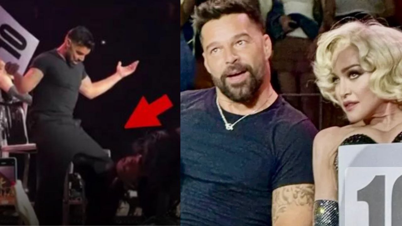 Imagen Principal de Nota: Ricky Martin se emociona de más al ver a los bailarines de Madonna sobre el escenario