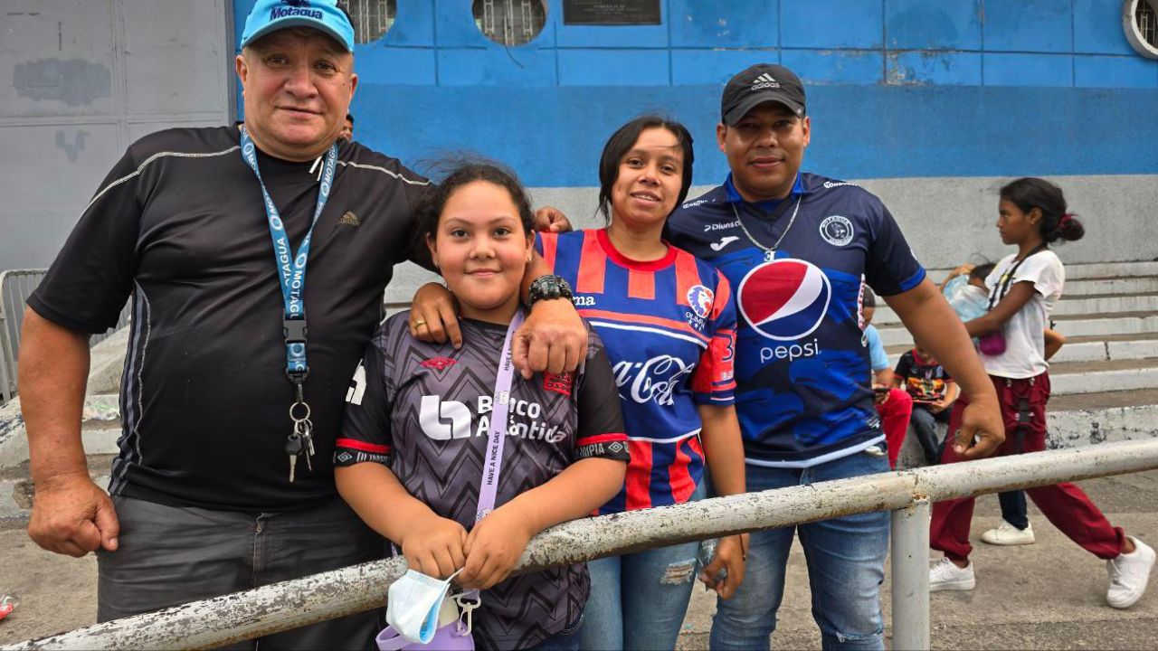 Imagen de FOTOS: Este es el ambiente que se vive previo al clásico Olimpia vs Motagua