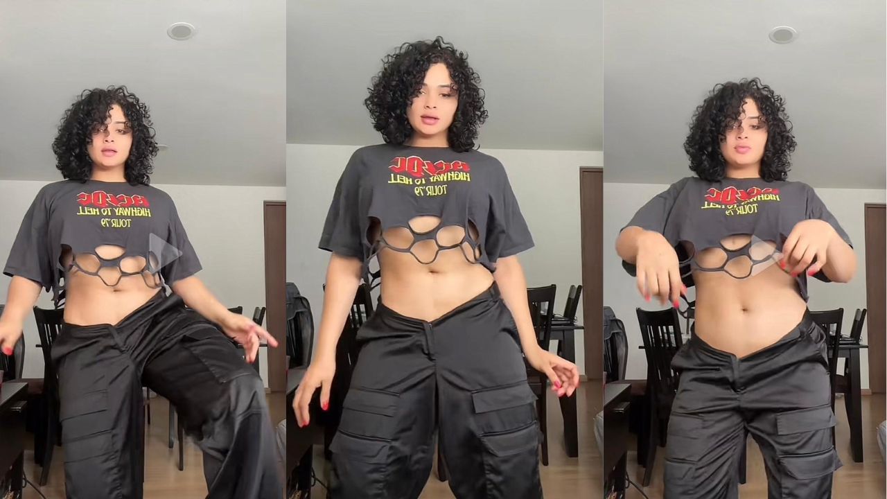 Imagen Principal de Nota: Cesia Sáenz impresiona con baile coqueto en TikTok