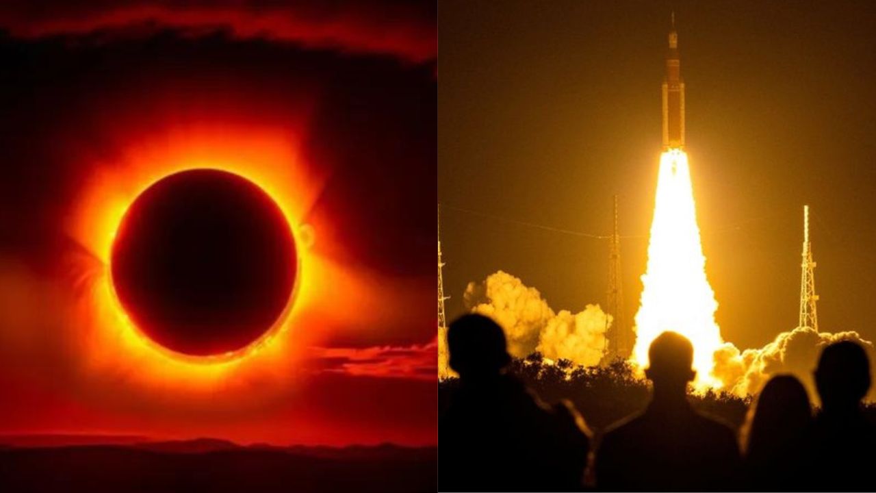 Imagen Principal de Nota: Eclipse solar 2024: la NASA lanzará cohetes a la Luna por esta razón