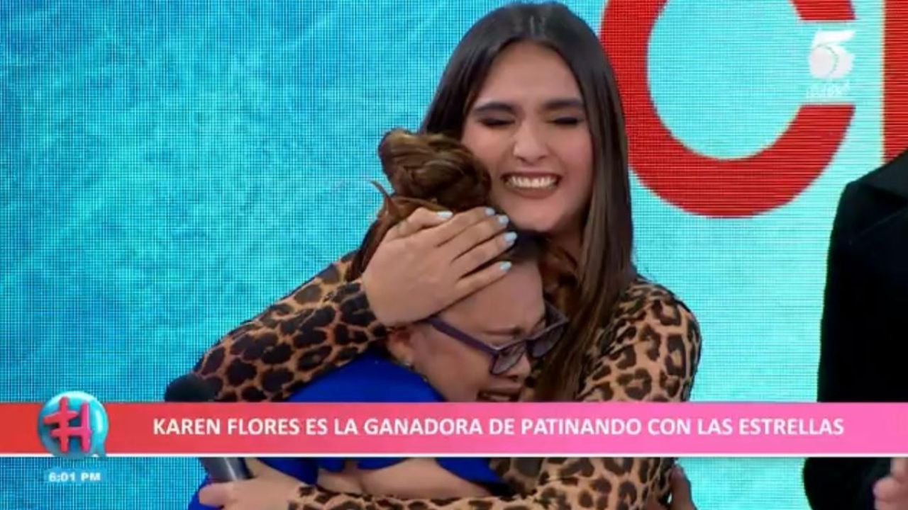 Imagen de Karen Flores se corona como la campeona de 'Patinando con las Estrellas'