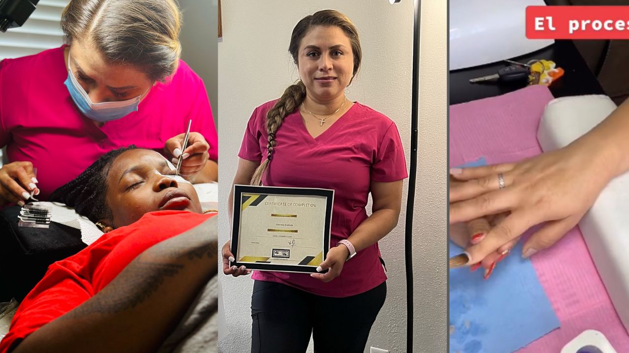 Imagen de Hondureña triunfa en Estados Unidos con su propio salón de belleza, después de trabajar en la construcción