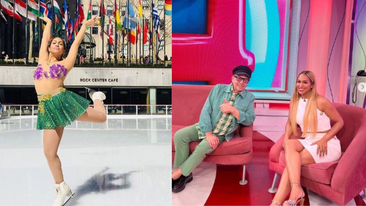 Imagen Principal de Nota: Johanna Castillo, la  patinadora  hondureña se convierte en la cuarta jueza de ‘Patinando con las Estrellas’