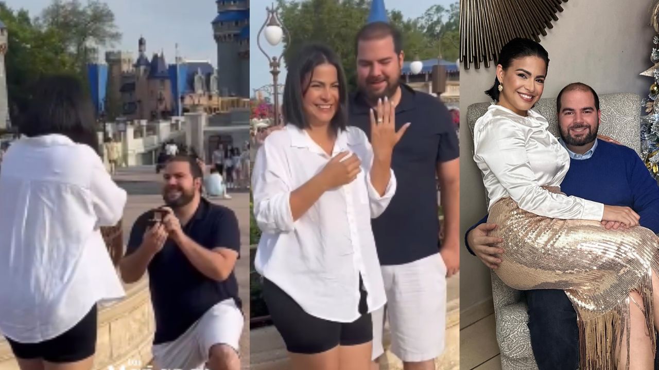 Imagen Principal de Nota: ¡Se casa! Samantha Velásquez y Carlos Melara se comprometen en Disney World