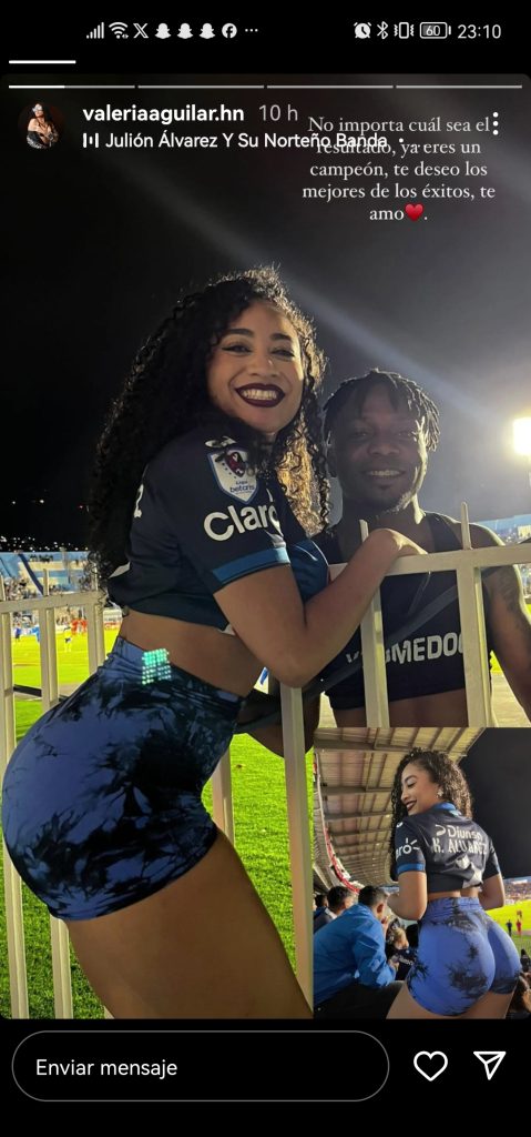 Kevin Álvarez y Valeria Aguilar