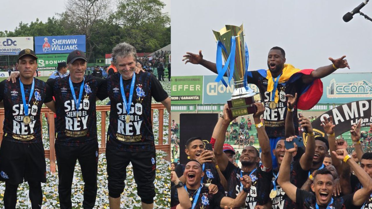 Imagen Principal de Nota: Pedro Troglio y el Olimpia: ¡Un nuevo tetracampeonato! Así celebran sus jugadores al levantar la copa