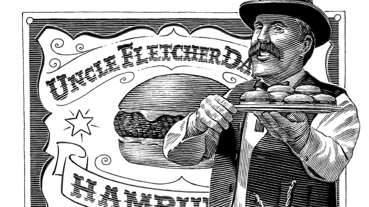 Vendedor de Hamburguesas