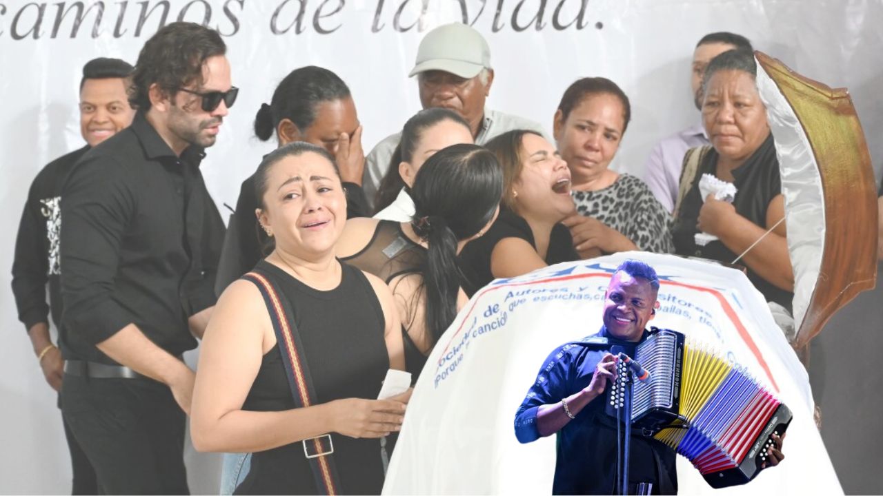 Imagen Principal de Nota: Funeral de Omar Geles: así fue su triste despedida