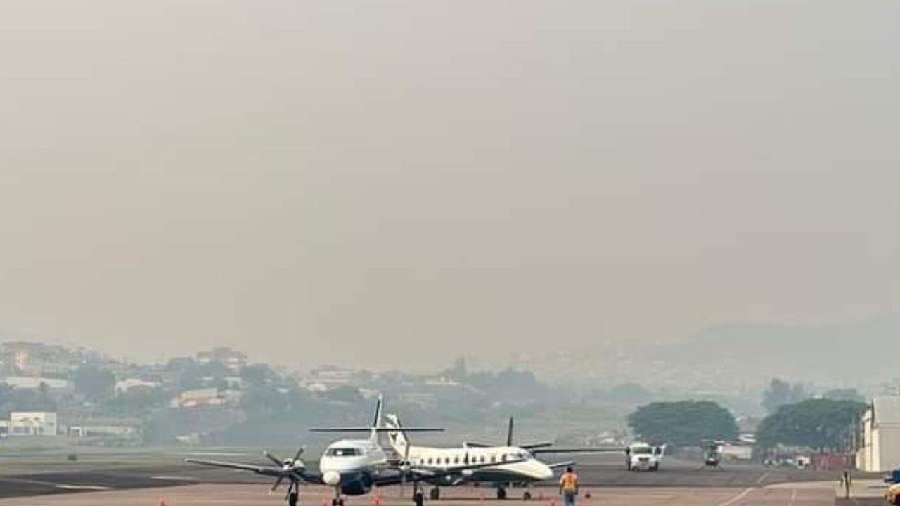 Imagen Principal de Nota: Humo y altas temperaturas persisten en Honduras: Copeco alerta sobre condiciones climáticas