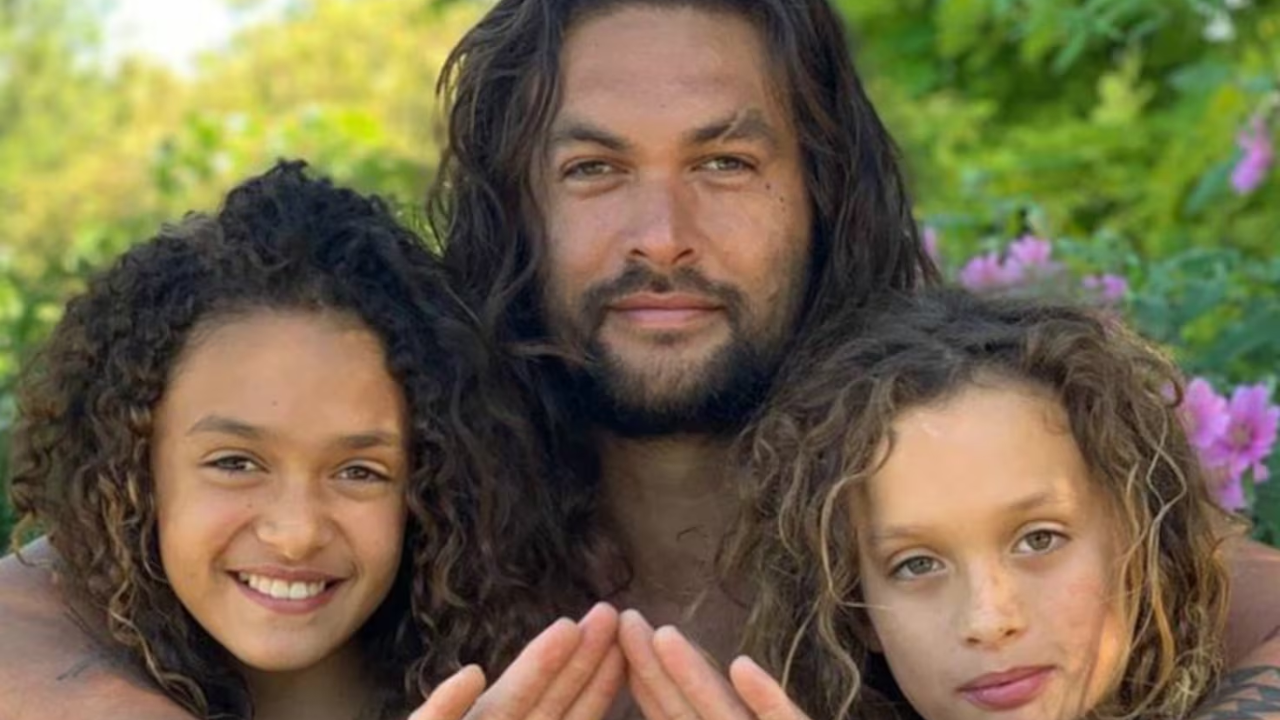 Jason Momoa y sus hijas