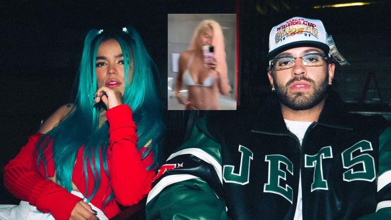 Imagen Principal de Nota: Karol G posa en bikini y  Feid no tardó en reaccionar