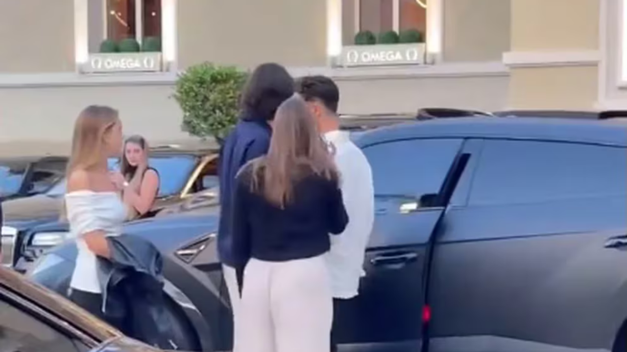 Lando Norris y su novia