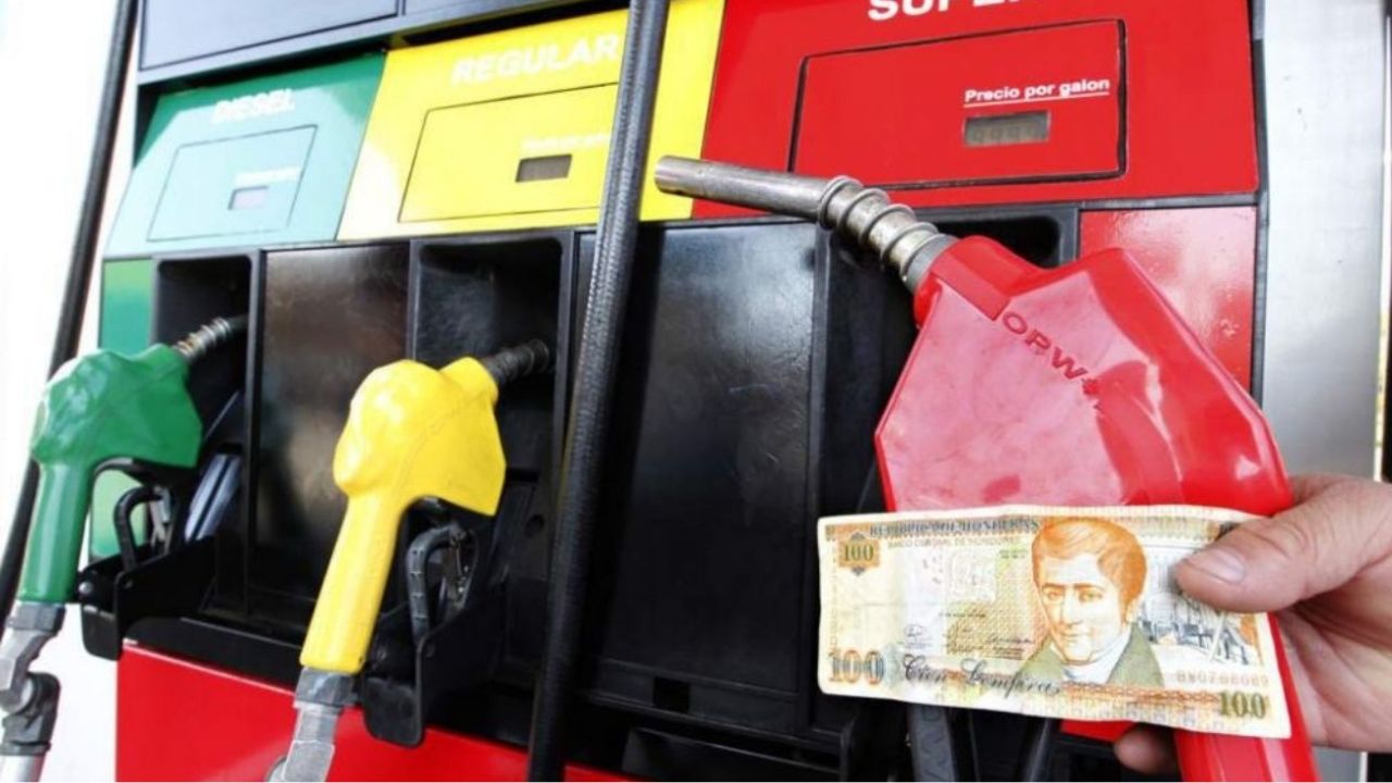 Imagen de Precio del combustible en Honduras a partir del lunes 13 de mayo