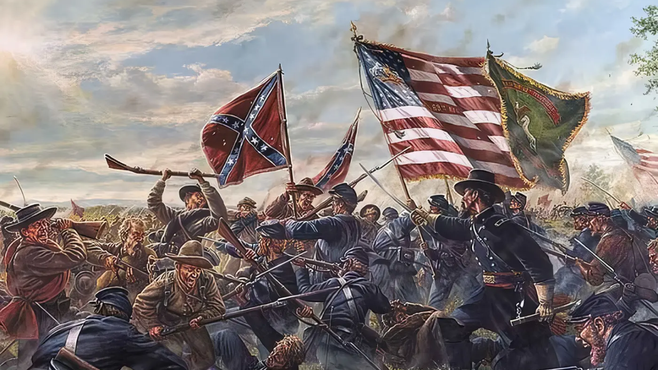 Guerra civil que se conmemora el MEMORIAL DAY