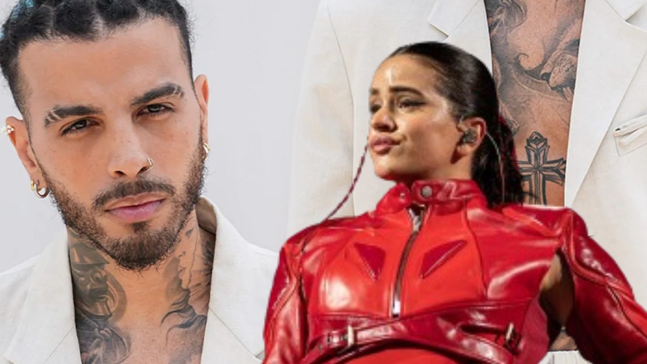 Imagen Principal de Nota: Rauw Alejandro, al estilo Nodal, se borra tatuaje de Rosalía y presume nuevo romance