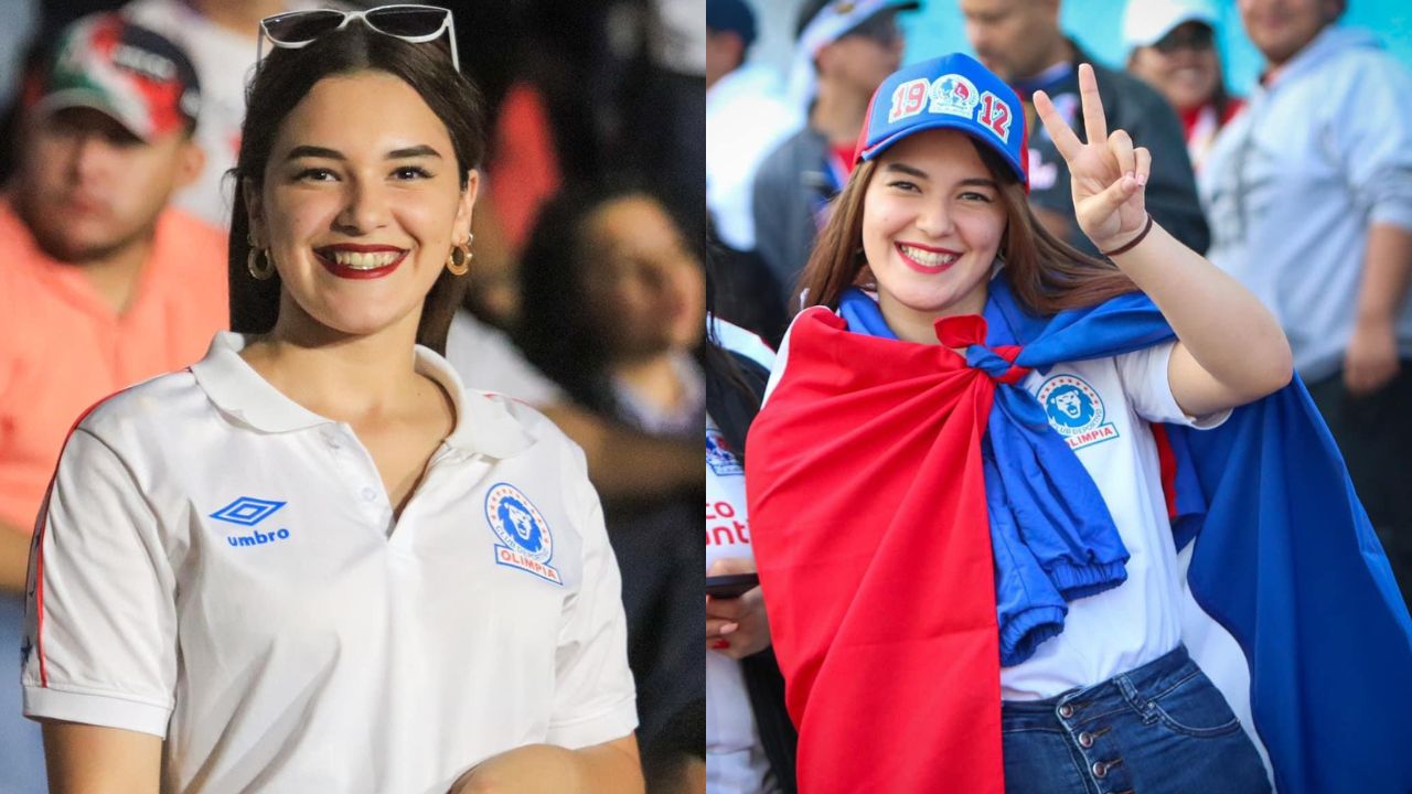 Imagen Principal de Nota: Sofía Matamoros: la aficionada del Olimpia que roba miradas en el Estadio Nacional