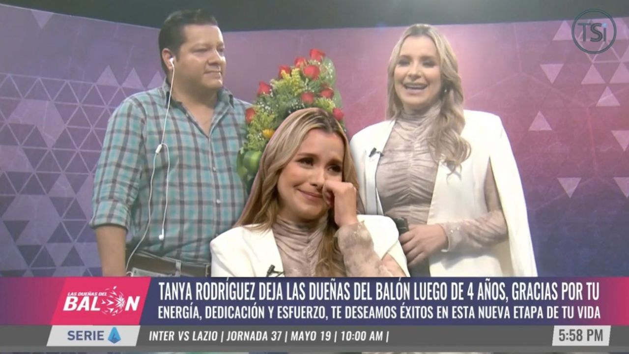 Imagen Principal de Nota: Tanya Rodríguez rompe en llanto al despedirse de Las Dueñas del Balón