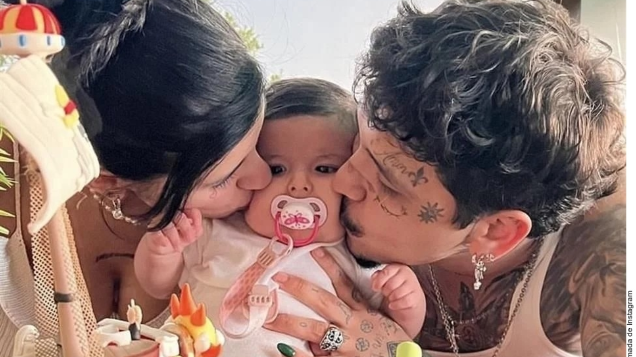 Imagen Principal de Nota: Cazzu manda mensaje por el Día del Padre a Christian Nodal