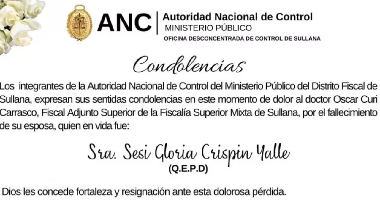 publicacion del ministerio publico de peru
