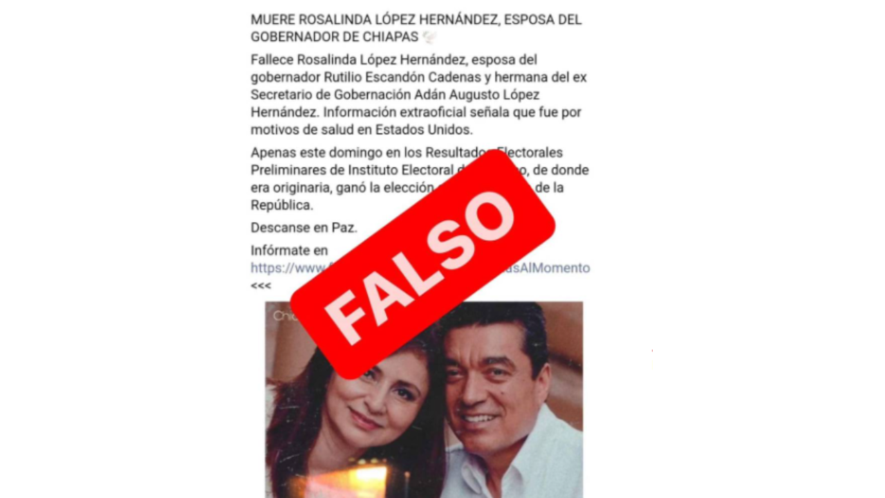 publicacion falsa