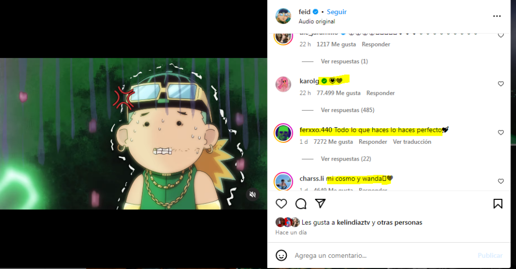 Feid sorprende con nuevo proyecto de anime