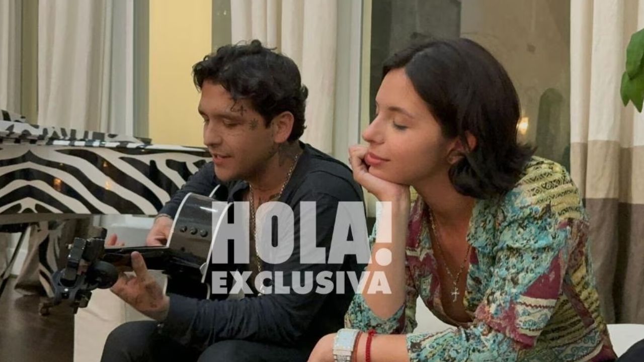 Imagen Principal de Nota: Christian Nodal y Ángela Aguilar comparten su primera foto juntos