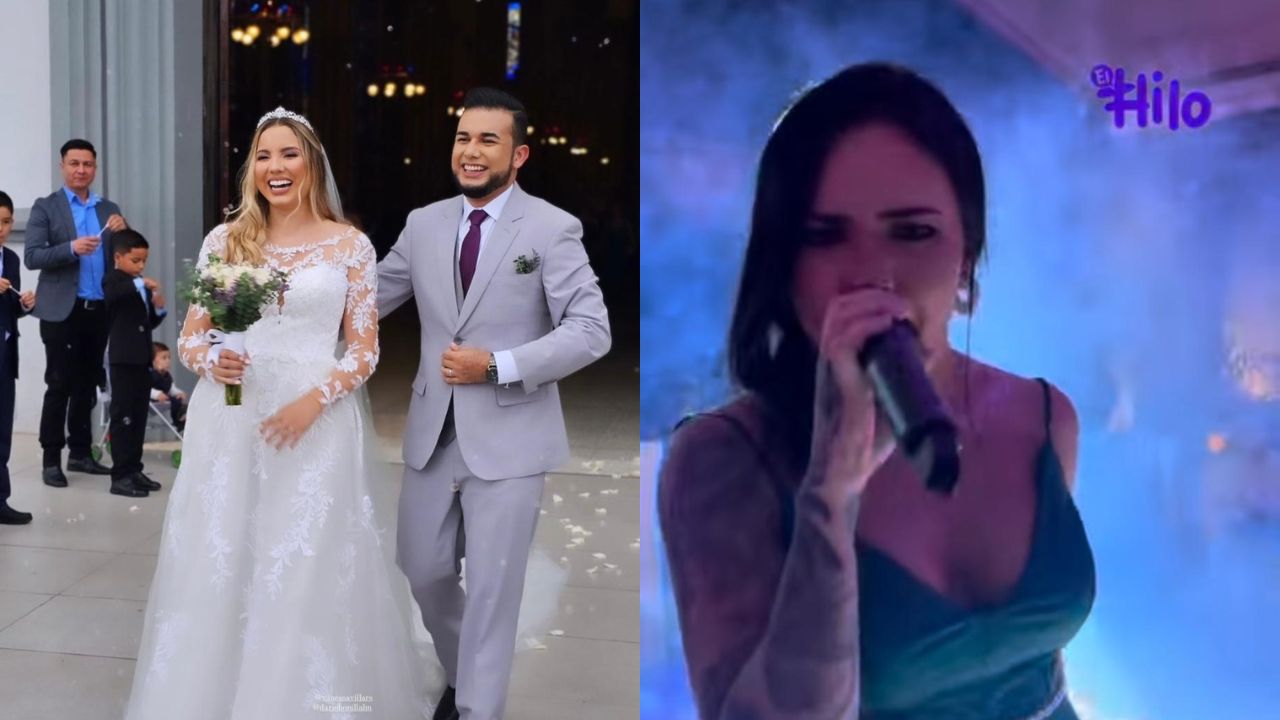 Imagen Principal de Nota: Aileen Gómez cantó en la boda de Darío Bonilla y Vanessa Villars en Tegucigalpa