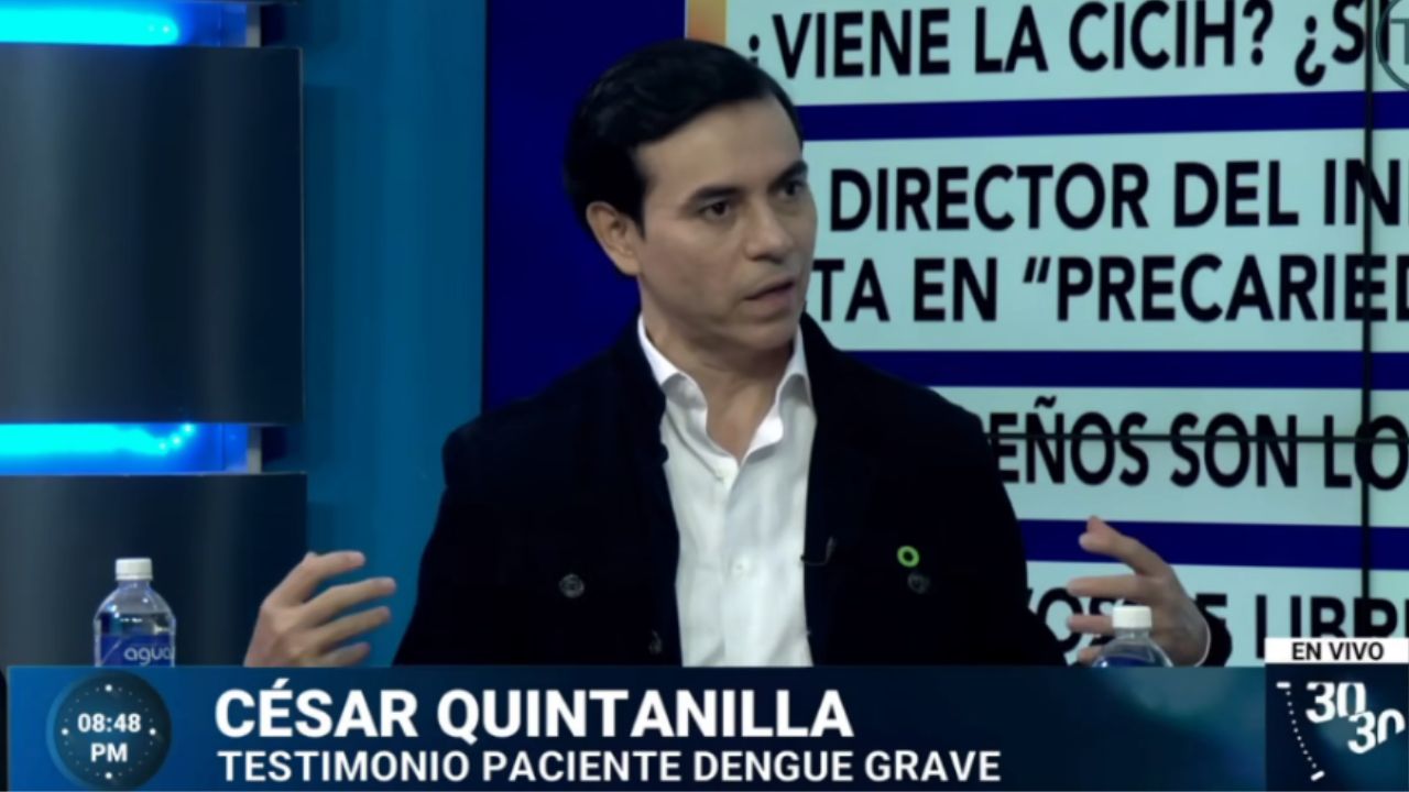 Imagen Principal de Nota: ‘Sentí sabor a sangre, tuve miedo’: César Quintanilla, sobreviviente de dengue grave