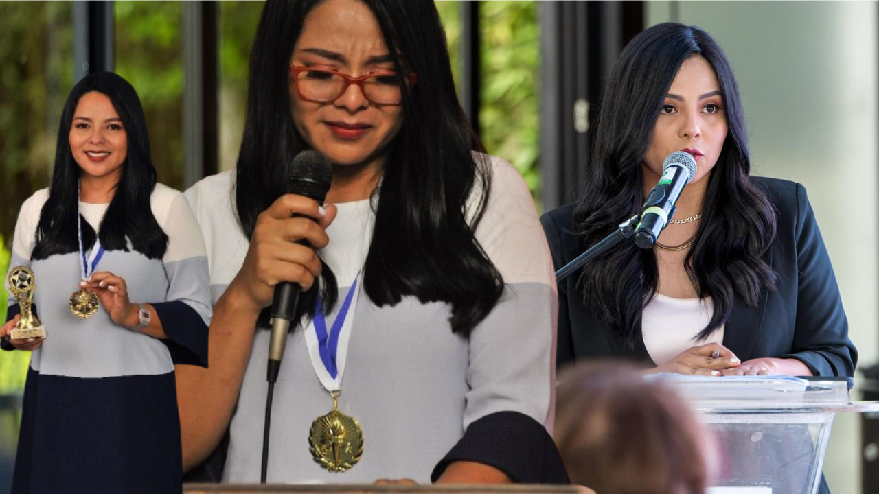 Imagen Principal de Nota: Eunice López rompe en llanto al recordar burlas sobre su voz, tras recibir reconocimiento