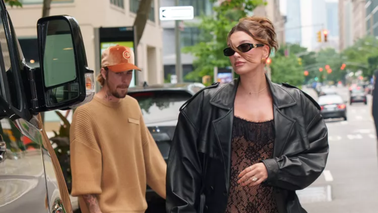Imagen Principal de Nota: Hailey Bieber presume su embarazo en New York