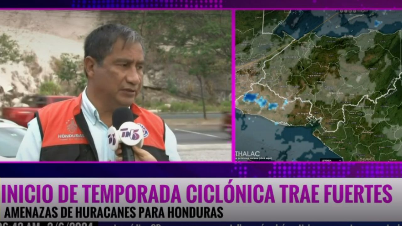 Imagen Principal de Nota: Honduras podría ser afectada con fuertes lluvias producto de un ciclón tropical, advierte Copeco