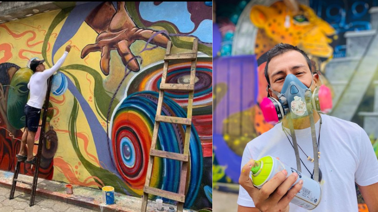 Imagen Principal de Nota: Kevin Castejón, hondureño reconocido con un Record Guiness por su arte