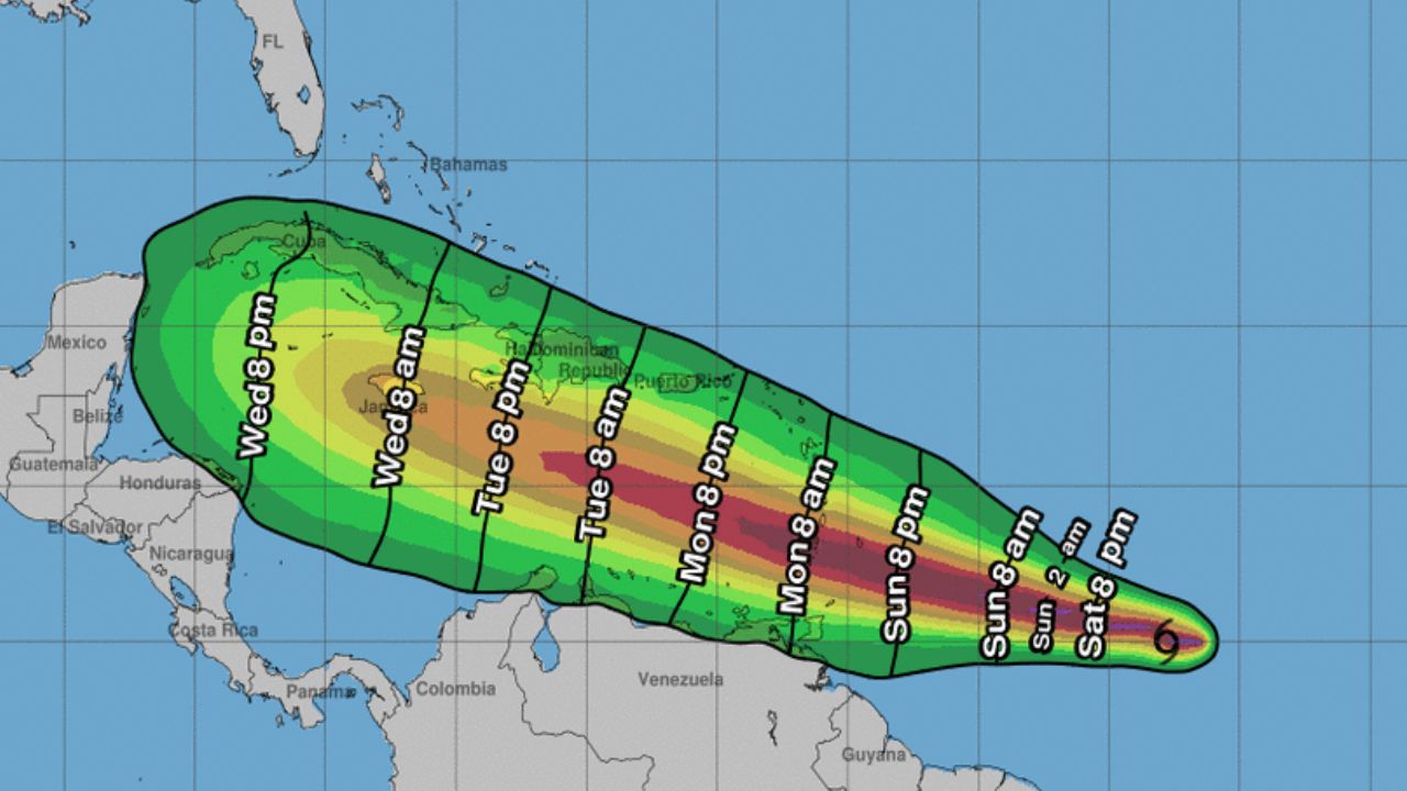 Imagen de Tormenta tropical Beryl en camino a convertirse en huracán categoría 1: Lluvias y alertas para Honduras