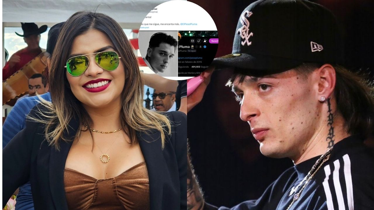 Imagen Principal de Nota: Saraí Espinal y Peso Pluma se siguen en 'X': Revelación de la periodista tras afirmar que le gusta el nuevo look del artista