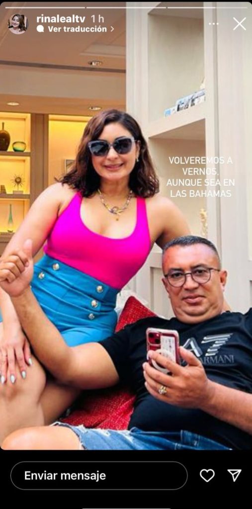 Rina Leal se despide de su hermano Edwid Alexis