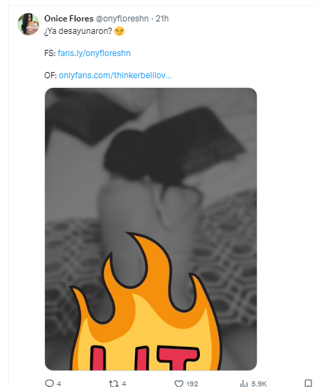 Campanita consiente a sus seguidores con reveladora foto sin ropa