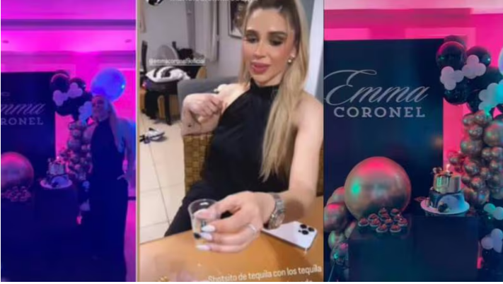 Entre sus invitados estuvieron Tito 'El Bambino' y Mariel Colón, su abogada. (Foto: Instagram Emma Coronel).