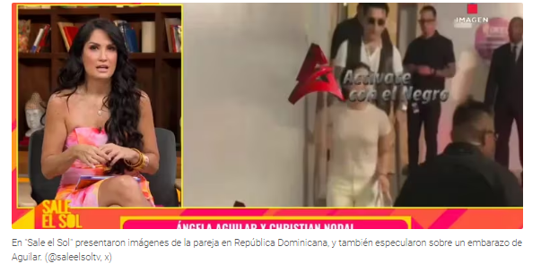 Los rumores sobre un posible embarazo de Ángela Aguilar y una boda secreta con Christian Nodal
