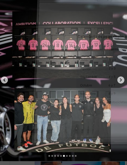Ana Jurka vive una experiencia de ensueño en el Inter de Miami