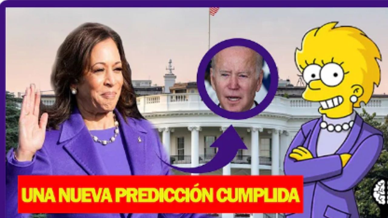 Imagen Principal de Nota: Los Simpson lo vuelven a hacer y predicen que Kamala Harris será presidenta de EE. UU.