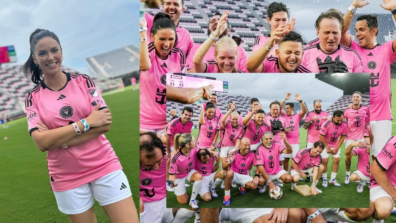 Imagen de Ana Jurka: De comentarista deportiva a futbolista por un día en el Inter de Miami