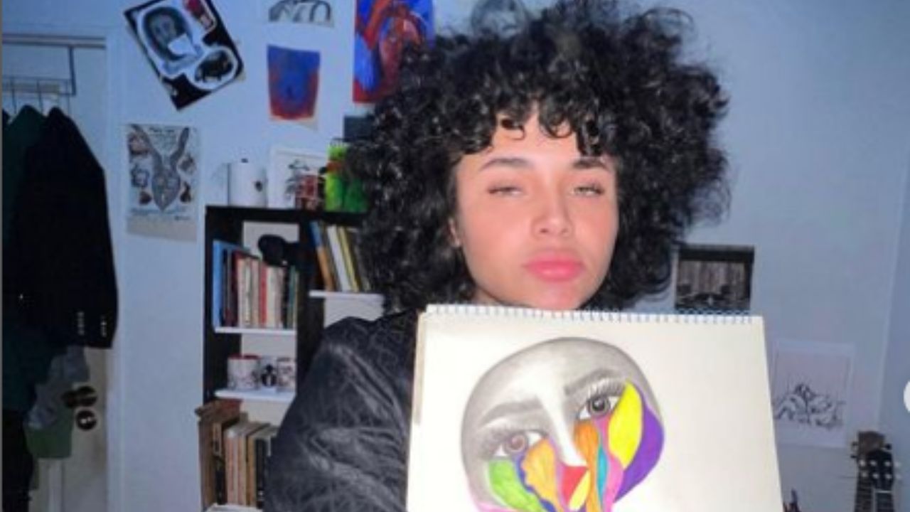 Imagen Principal de Nota: Cesia Sáenz muestra su talento en el arte