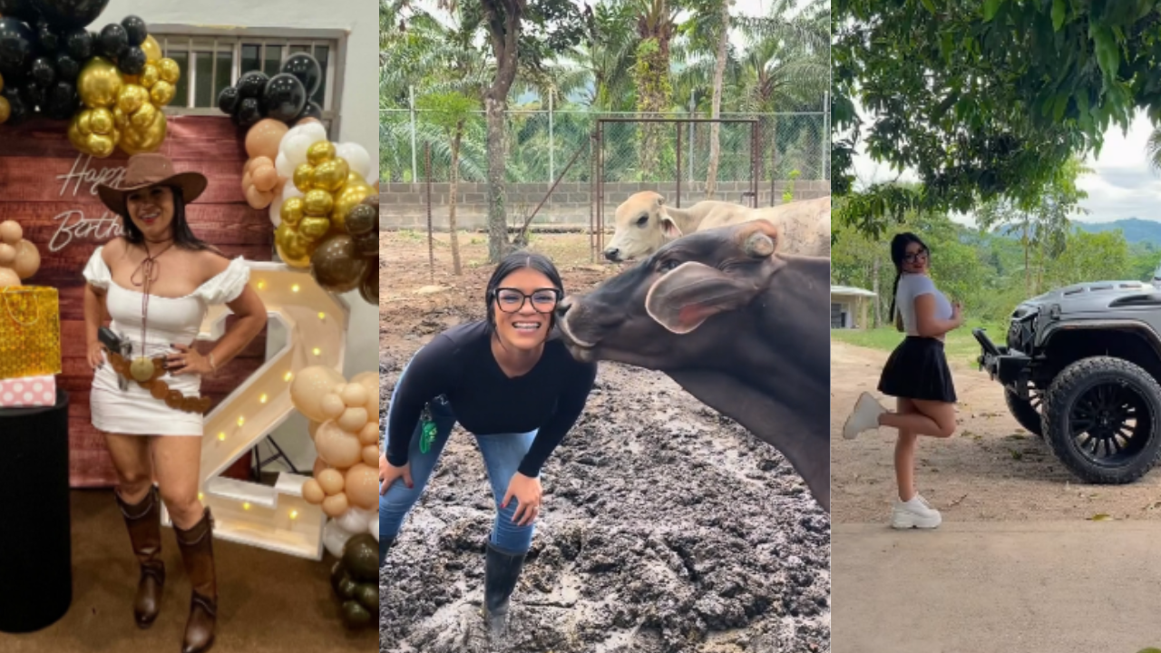 Imagen de Daniela Hércules: La  hondureña que conquista TikTok desde el campo
